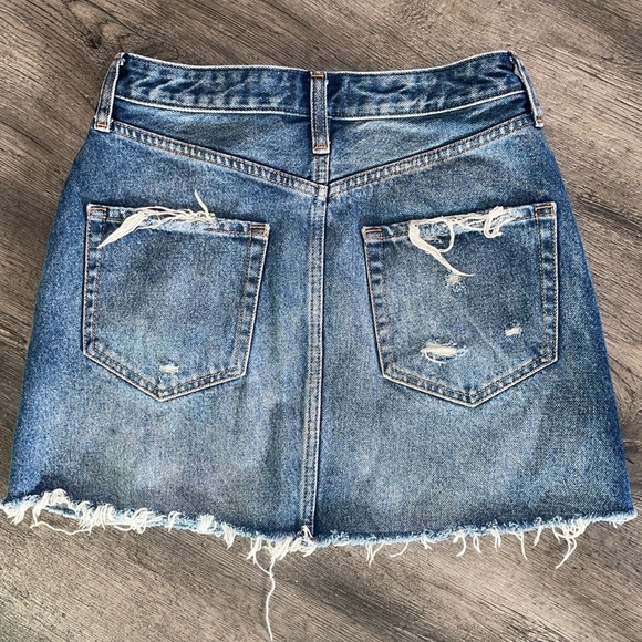 Abercrombie & Fitch vintage Denim Skirt - Picture 3 of 6